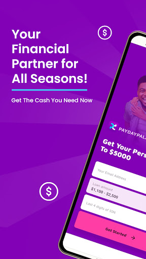 Android application PaydayPal: Payday Loans screenshort