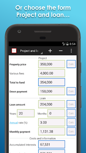 Loan Calculator Screen 3