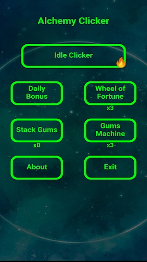Android application Alchemy Idle Clicker screenshort