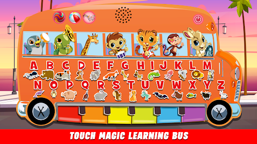 Touch Magic Learning Bus Piano Screen 3