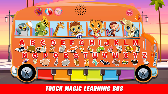 Touch Magic Learning Bus Piano