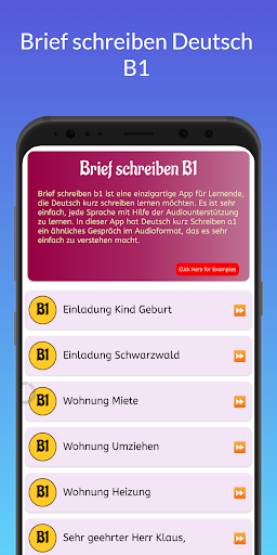 Brief schreiben Deutsch B1 Screen 2