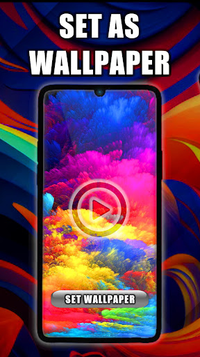 Android application Colorful Abstract Wallpaper screenshort