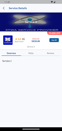 5TWA SERVICES PROVIDER Screen 3