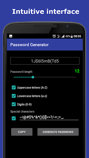 Password Generator Screen 3