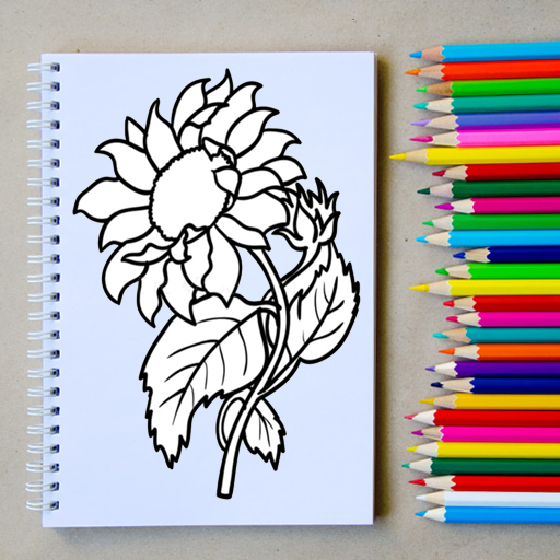 Cara melukis bunga raya dengan mudah