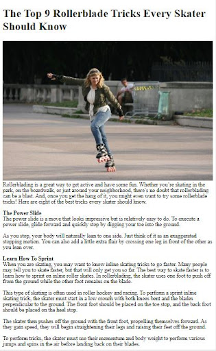 How to Do Rollerblade