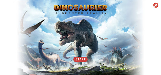 Android application Dinosaurier AR screenshort