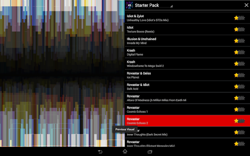 projectM Music Visualizer Pro Screenshot