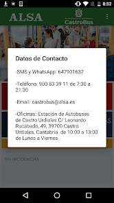 Captura 6 Autobuses Castro Urdiales android