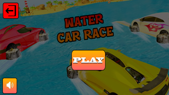 Car Race Water Track Game 3d