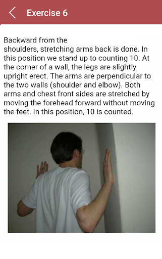 Shoulder Pain Exercises Screen 2