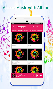 Music Player Bildschirmfoto