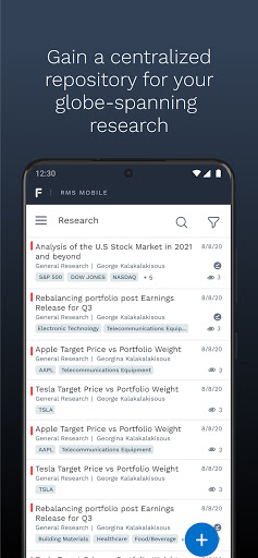 FactSet RMS 5.0 Screen 3