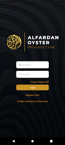 Android application Oyster Privilege screenshort