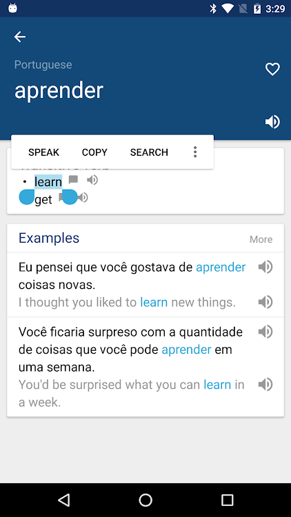 Portuguese English Dictionary - 10.1.0 - (Android)