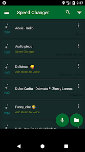 Audio Speed Changer Screenshot