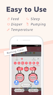 PiyoLog - Newborn Baby Breastfeeding Tracker App 7.3.2 APK screenshots 2