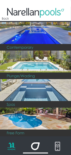 Narellan Pools AR Screen 2