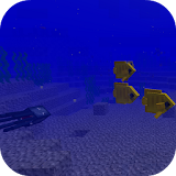 Water World  Fish Mod  for MCPE icon