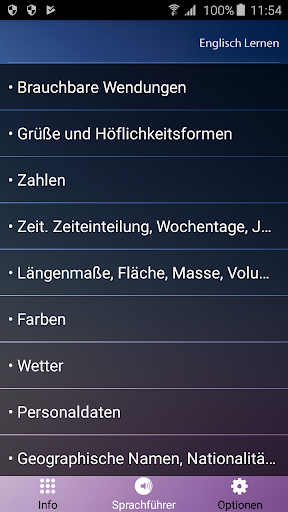 Deutsch-Englisch Sprachführer Screen 2