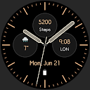 Modern Analog: Watch face