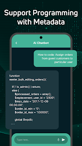 Screenshot 5 ChatAI: AI Chatbot App android