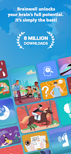تطبيق Brainwell – Brain Training مهكر 1