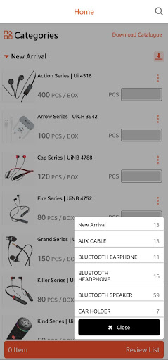 U&i Resellers App Screen 3