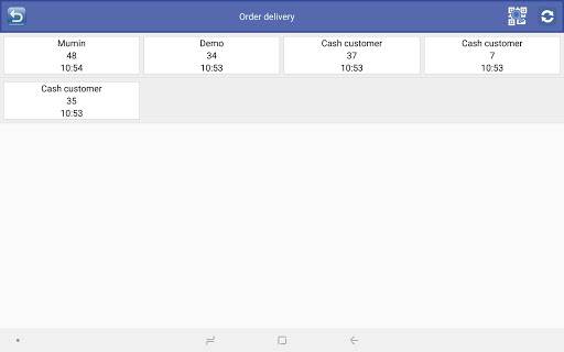Android application Golden Delivery screenshort