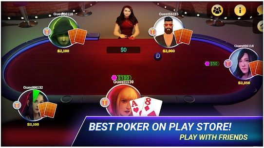 Poker Zmist MOD APK- Texas Holdem (Unlimited Gems/VIP) 3