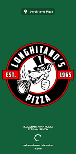 Android application Longhitano's Pizza screenshort