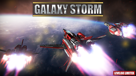 Galaxy Storm MOD APK -Space Shooter (Unlimited Gem/God Mode) 9