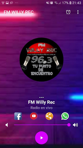 Android application Fm Willy Rec screenshort