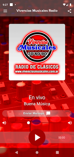 Android application Vivencias Musicales Radio screenshort