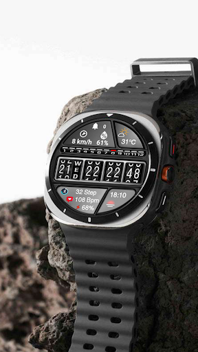 Android application N-SPORT580 Flip Digital Watch screenshort