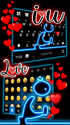 Catch Love Live Keyboard Theme Screen 3