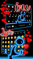 screenshot of Catch Love Live Keyboard Theme