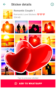 Imágen 22 Stickers románticos de amor android