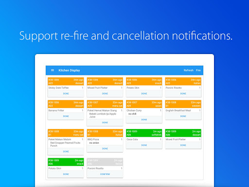 iSeller Kitchen Display