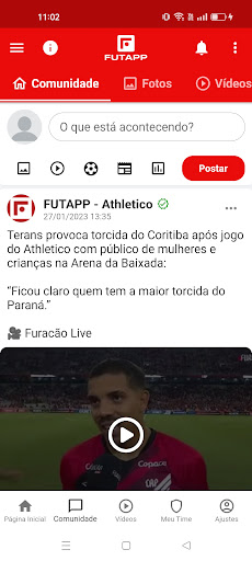 FutApp | Athletico Paranaense Screen 2