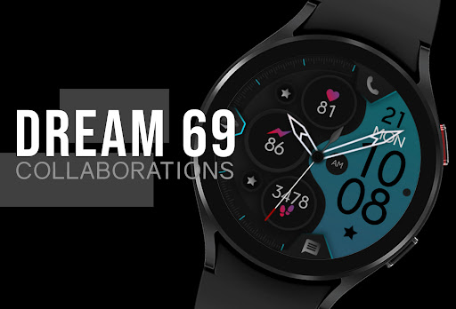 Android application Dream 69 - Modern Watch Face screenshort