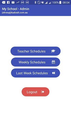 Android application MySchool - Con Brio School screenshort