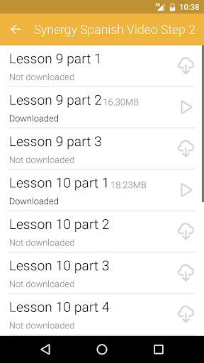 Synergy Spanish on Video