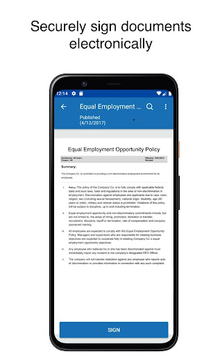 PowerDMS - Policy Management Screen 2