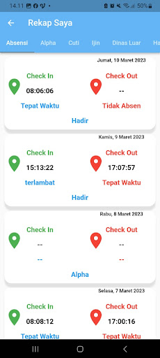 Android application Sphere Minori screenshort