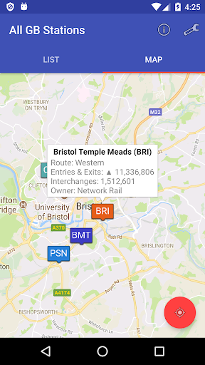 Android application All GB Railway Stations screenshort