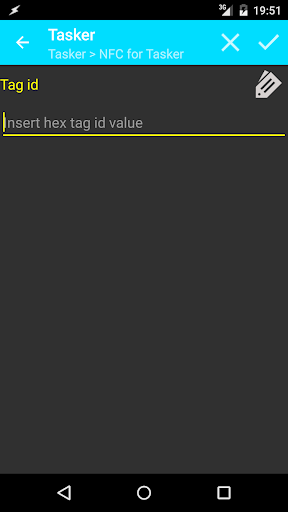 NFC for Tasker Screen 2