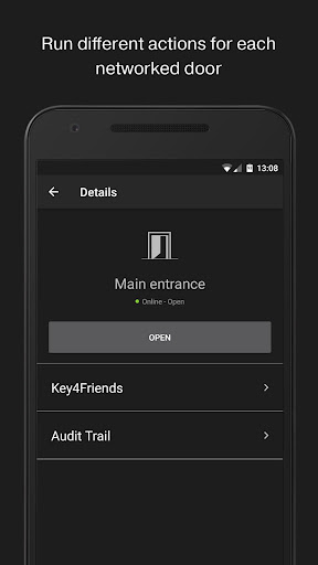 SimonsVoss MobileKey Screen 2