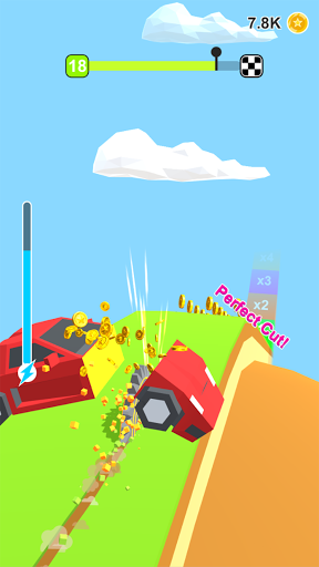 Android application Slice Race screenshort